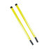 1308150 by BUYERS PRODUCTS - Bumper Guide, 1-5/16x24in. Fluorescent Yellow Oversized Bumper Marker Sight Rods