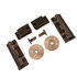 1317222 by BUYERS PRODUCTS - Snow Plow Hardware - Roller Kit, Husting Hitch