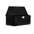 1701285 by BUYERS PRODUCTS - Truck Tool Box - Black, Steel, Trailer Tongue, 16 x 16 x 49/37 in.