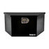 1701281 by BUYERS PRODUCTS - Truck Tool Box - Black, Steel, Trailer Tongue, 12 x 13.25 x 26/14 in.