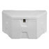 1701679 by BUYERS PRODUCTS - Trailer Tool Box - White, Poly, Trailer Tongue