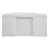 1701679 by BUYERS PRODUCTS - Trailer Tool Box - White, Poly, Trailer Tongue