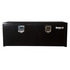 1702115 by BUYERS PRODUCTS - 18 x 18 x 60in. Black Steel Underbody Truck Box with Paddle Latch