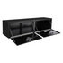 1702325 by BUYERS PRODUCTS - Truck Tool Box - Black, Steel, Underbody, 18 x 18 x 72 in.