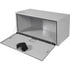 1702403 by BUYERS PRODUCTS - Truck Tool Box - White, Steel, Underbody, 18 x 18 x 30 in.