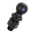 1802050 by BUYERS PRODUCTS - 2-5/16in. Black Hitch Ball with 1-1/4 Shank Diameter x 2-3/4 Long