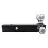 1802205 by BUYERS PRODUCTS - Trailer Hitch - Tri-Ball Hitch, Solid Shank with Chrome Balls