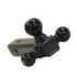 1802202 by BUYERS PRODUCTS - Trailer Hitch - Tri-Ball Hitch, Tubular Shank with Black Towing Balls