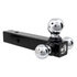 1802205 by BUYERS PRODUCTS - Trailer Hitch - Tri-Ball Hitch, Solid Shank with Chrome Balls