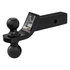 1803215 by BUYERS PRODUCTS - Towing Ball Mount with Dual Black Balls - 2in. and 2-5/16in. Balls