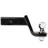 1803313 by BUYERS PRODUCTS - 2in. Black Ball Mount Kit with 2in. Shank and 4in. Drop-Cotter Pin Hitch