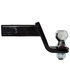 1803314 by BUYERS PRODUCTS - 2-5/16in. Black Ball Mount Kit with 2in. Shank 4in. Drop-Cotter Pin Hitch