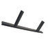 1809025 by BUYERS PRODUCTS - Trailer Bumper - 62 in. Wide, 17.50 Tall, Black, Carbon Steel