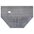 1809027a by BUYERS PRODUCTS - Trailer Hitch Reinforcement Plate - 3/4 x 34-1/2 x 23-1/2 in.