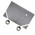 1809043 by BUYERS PRODUCTS - Trailer Hitch Reinforcement Plate - 5/8 x 34-1/2 x 22-1/2 in.