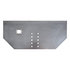 1809042 by BUYERS PRODUCTS - Trailer Hitch Reinforcement Plate - 5/8 in. Fabricators Hitch Plate; 15.5 in. Tall