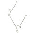 405BC by BUYERS PRODUCTS - Chrome Plated Anti-Sail Brackets 26.13X21 Inch
