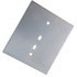 7622bp by BUYERS PRODUCTS - Tie Down Anchor - Zinc Plated Back Support Plate
