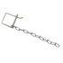 p11c by BUYERS PRODUCTS - Trailer Hitch Pin - 1/4 in. Safety Pin, with 8 in. Chain