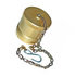 qddc241 by BUYERS PRODUCTS - Hydraulic Coupling / Adapter - Steel Dust Cap, with Chain for 1-1/2 inches NPTF