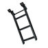 RS3 by BUYERS PRODUCTS - Truck Steps - 3-Rung, Black, Retractable, with Nonslip Tread - 17.38 x 35 Inch
