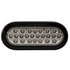 SL66GO by BUYERS PRODUCTS - Strobe Light - 6inches Green, Oval Recessed LED Strobe Light with Quad Flash