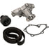 Gates TCKWP249A Engine Timing Belt Kit with Water Pump PowerGrip Premium Timing Component Kit with Water Pump (TCKWP)