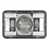 0551771 by J.W. SPEAKER - Head Light - 12/24V, LED, 782 Lumens, White, 4" x 6", Spot, Narrow, Black Housing