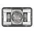 0551771 by J.W. SPEAKER - Head Light 12/24V, LED, 782 Lumens, White, 4" x 6", Spot, Narrow, Black Housing