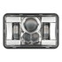 0551771 by J.W. SPEAKER - Head Light 12/24V, LED, 782 Lumens, White, 4" x 6", Spot, Narrow, Black Housing