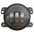 0554413 by J.W. SPEAKER - 12V SAE/ECE LED Fog Light with Carbon Fiber Inner Bezel - 2 Light Kit