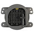 0554413 by J.W. SPEAKER - 12V SAE/ECE LED Fog Light with Carbon Fiber Inner Bezel - 2 Light Kit