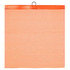 JJ Keller 8601 Safety Flag Warning Flag - Vinyl-Coated Polyester Mesh - Polyester Mesh, Orange, with Wire Rod