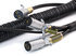 38184 by TRAMEC SLOAN - Cable, Lift, Straight, Y Zinc, S/D-Pole/H 2-Pole, Black, 15', 12"/48" LDS, 4 GA