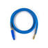 B455144AB by TRAMEC SLOAN - Trailer Air Brake Service Coupling Hose - 3/8 Inch x 12' Blue Hose w/Blue Aluminum Dura-Grip