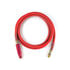 R455144AR by TRAMEC SLOAN - Trailer Air Brake Emergency Coupling Hose - 3/8 Inch x 12' Red Hose w/Red Alumin Dura-Grip