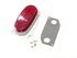 211205 by BETTS HD - 200V Series Clearance/Side Marker Light - Red LED w/ (1) 1/4 NPT Rear Entrance Mult-volt