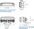 DLX3-W by STAR SAFETY TECHNOLOGIES - Versa Star®, three LED array, Black bezel, flush or bracket mount, 10-16V