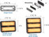 DLXT-124CAR by STAR SAFETY TECHNOLOGIES - DLXT Series LED Warning Lights (Representative Image)