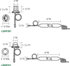 LDHF301-G-10 by STAR SAFETY TECHNOLOGIES - Hide-a-Star, In-line, directional head, undercover flashing kit, 10’ cable, 1” hole mount, 12-24V