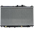 OSC 19 Radiator Engine Coolant Radiator, Downflow Style, with Transmission Oil Cooler, for 90-93 Honda Accord