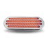 TLED-FOCR by TRUX - Stop, Turn & Tail Light, LED, Oval, Flatline, Clear, Red