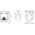 Firestone W013589211 Suspension Air Spring Kit 1T15M6 AIR SPRING