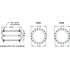 Firestone W013587244 Suspension Air Spring Kit Airide Air Spring Double Convoluted 201