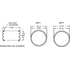 Firestone W013587304 Suspension Air Spring Kit Air Spring Triple Convoluted 321