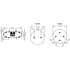 Firestone W013587093 Suspension Air Spring Kit Airide Air Spring Single Convoluted 113B-.5