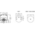 Firestone W013588478 Air Suspension Spring Air Suspension Spring, Reversible Sleeve 1T15LP-3