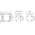 Firestone W013587848 Suspension Air Spring Kit Air Spring Triple Convoluted 333