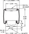 W023587002 by FIRESTONE - Air Spring Sleeve Style