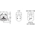 Firestone W013582120 Suspension Air Spring Kit Airide Air Spring Reversible Sleeve 1T14C-1